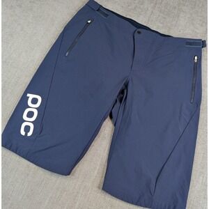 POC Cycling Shorts Mens XL Navy Enduro Mountain Bike Essential MTB Performance